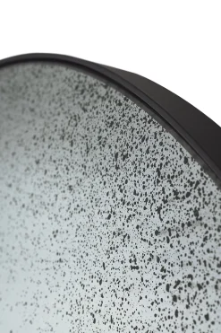 Aged Round Wall Mirror, 24.5