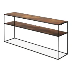 Aged Sofa Console, Bronze