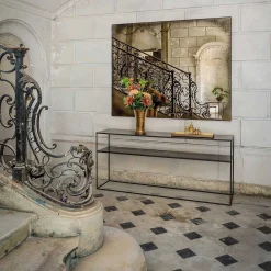 Aged Sofa Console, Bronze