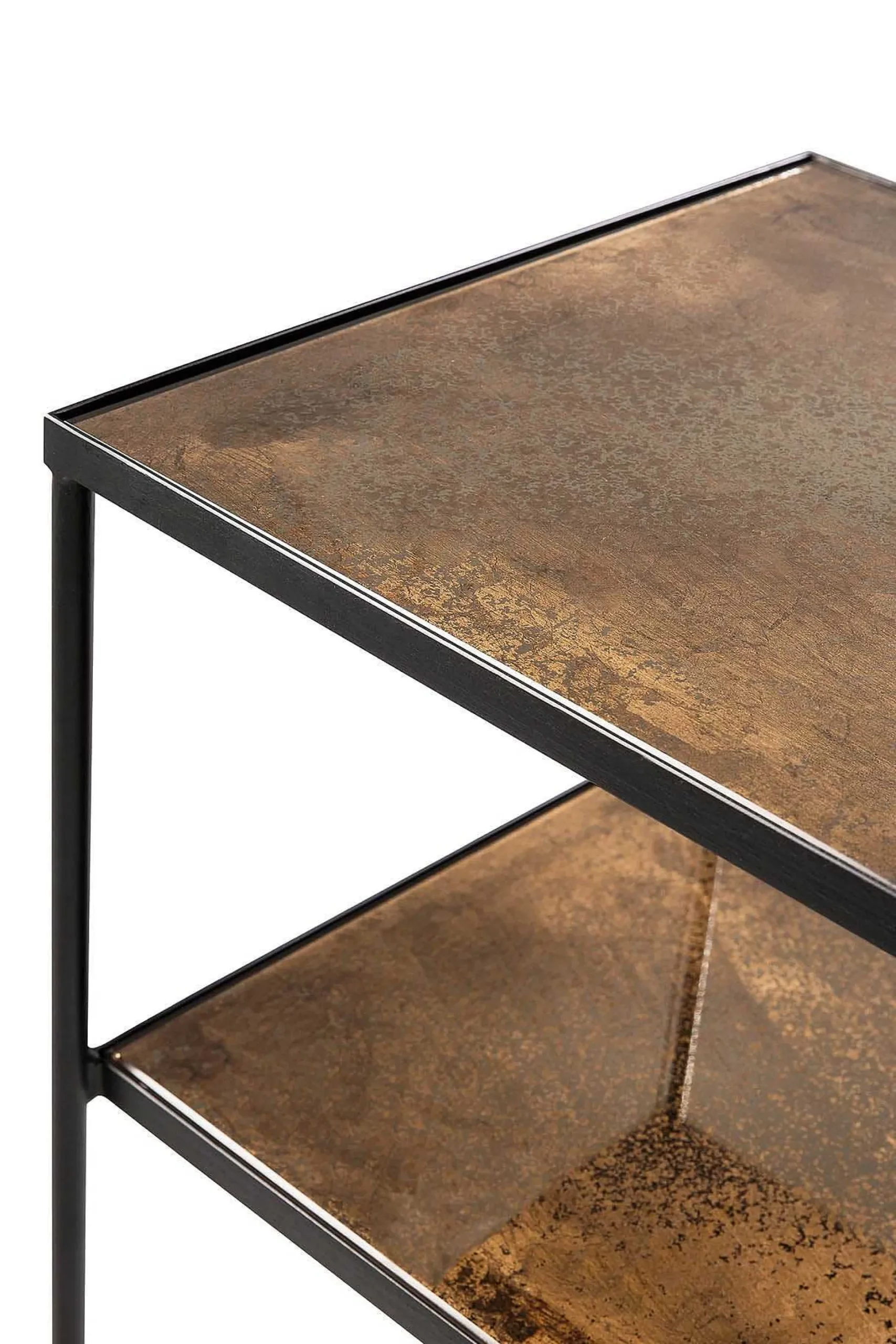 Aged Sofa Console, Bronze