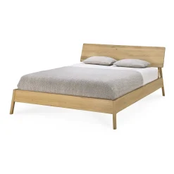 Air Solid Oak Bed, Queen