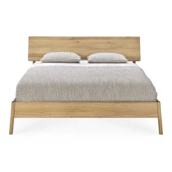 Air Solid Oak Bed, Queen