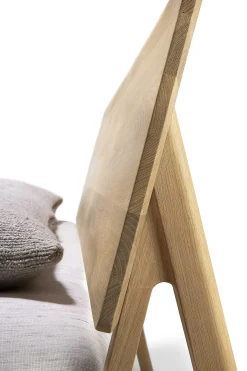 Air Solid Oak Bed, Queen