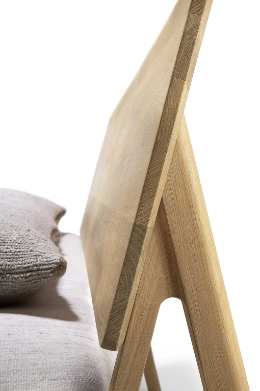Air Solid Oak Bed, Queen