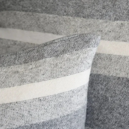 Alpine Big Pillow, Grey and Ivory^Be Home Store