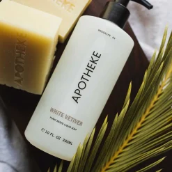 Apotheke Bar Soap, White Vetiver