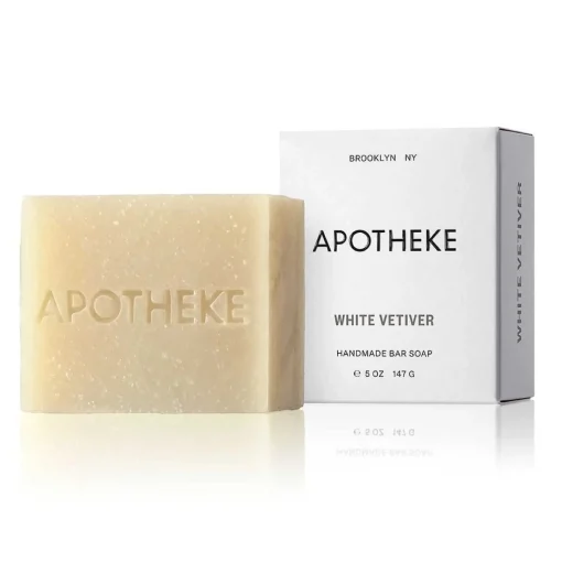 Apotheke Bar Soap, White Vetiver