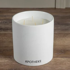 Apotheke Concrete 4-Wick Candle, White Vetiver^Be Home Online