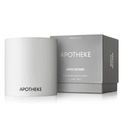 Apotheke Concrete 4-Wick Candle, White Vetiver^Be Home Online