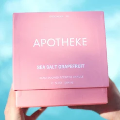 Apotheke Concrete 4-Wick Candle, Sea Salt Grapefruit^Be Home Outlet