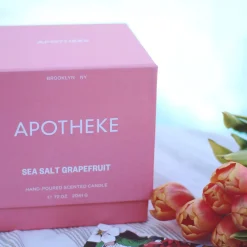 Apotheke Concrete 4-Wick Candle, Sea Salt Grapefruit^Be Home Outlet