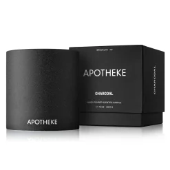 Apotheke Concrete 4-Wick Candle, Charcoal^Be Home Store