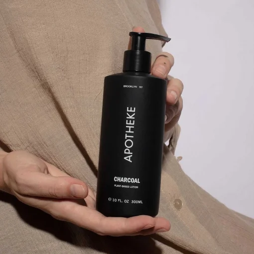 Apotheke Hand and Body Lotion, Charcoal