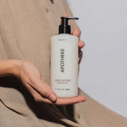 Apotheke Hand and Body Lotion, White Vetiver