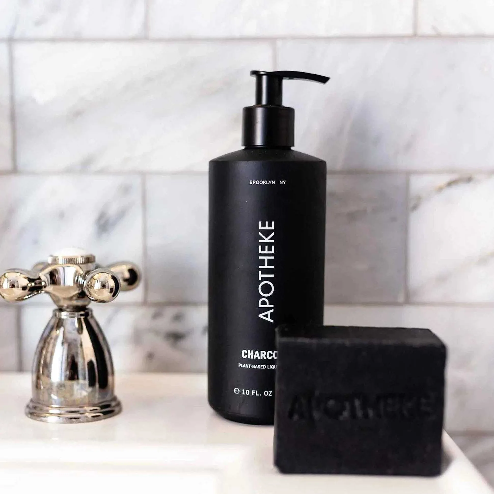 Apotheke Liquid Soap, Charcoal