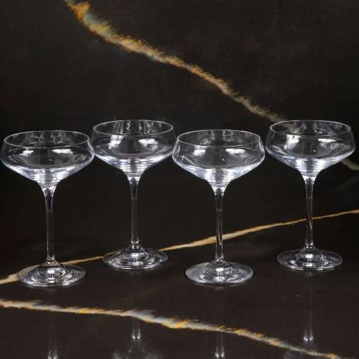 Aria Coupe Glass, Set of 6^Be Home Hot