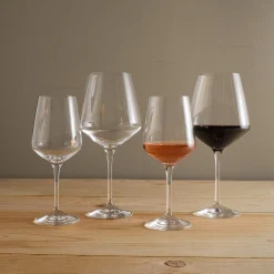 Aria Red Wine Glass, Set of 6^Be Home Fashion