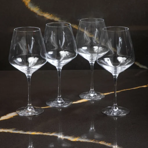 Aria Red Wine Glass, Set of 6^Be Home Fashion
