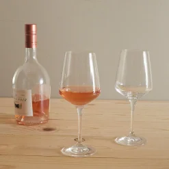 Aria White Wine Glass, Set of 6^Be Home Fashion