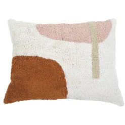 Ariel Big Pillow, Blush and Terra Cotta^Be Home Outlet