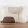 Ariel Big Pillow, Blush and Terra Cotta^Be Home Cheap