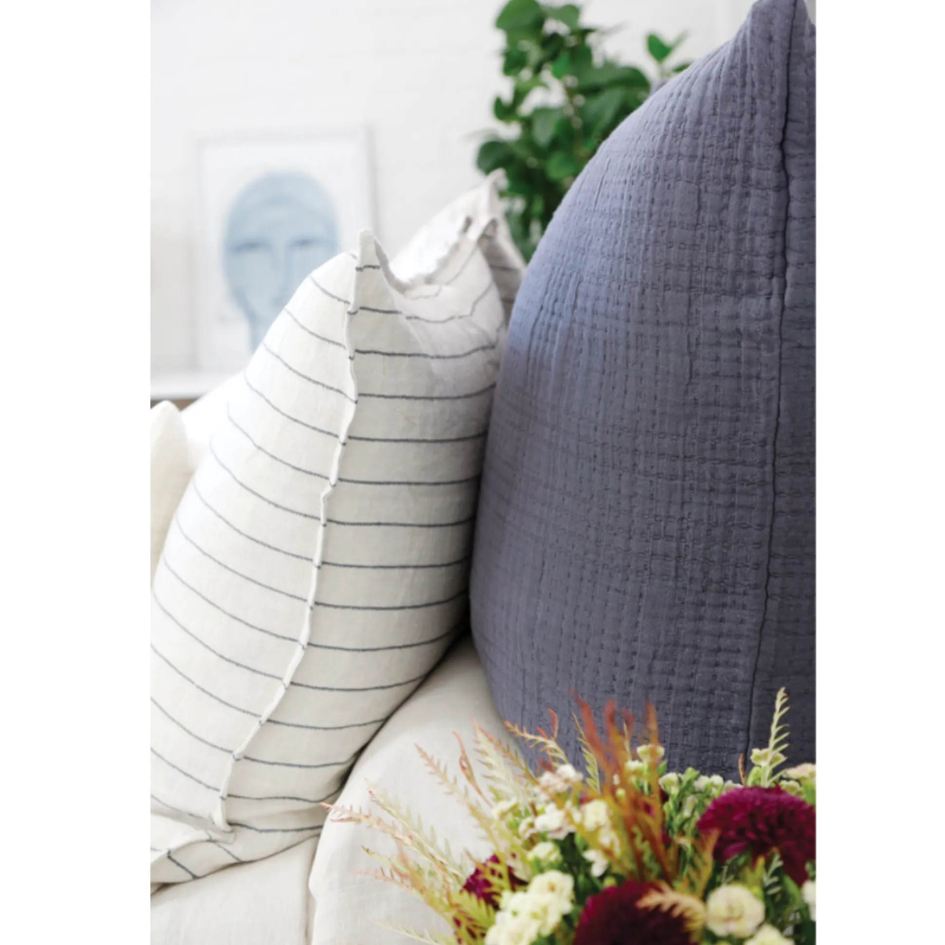 Arrowhead Big Pillow, Slate^Be Home Hot