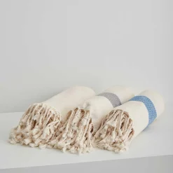 Artisan Turkish Towel, Ecru