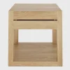 Azur Solid Oak Bedside Table