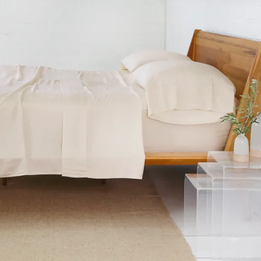 Bamboo King Sheet Set, Sand^Be Home Cheap