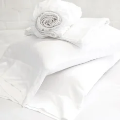 Bamboo Queen Sheet Set, White^Be Home Sale