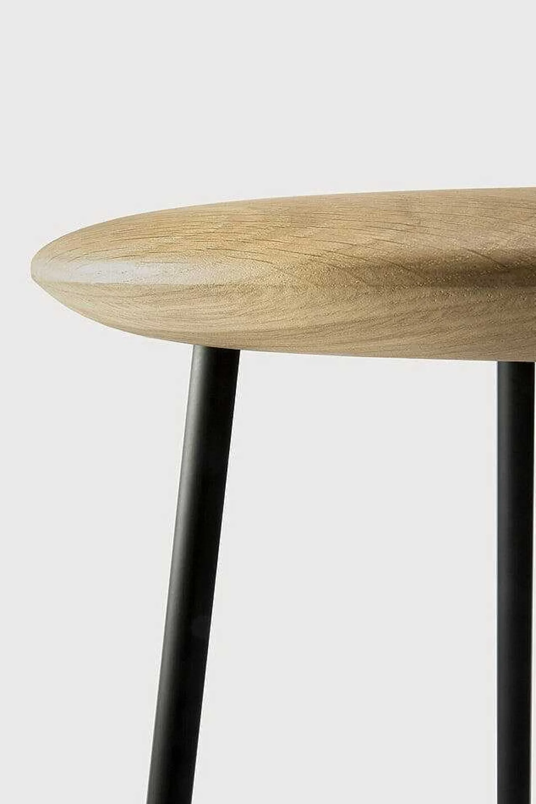 Baretto Bar Stool, Varnished Oak