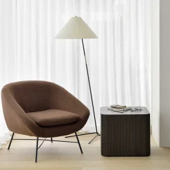 Barrow Lounge Chair, Copper