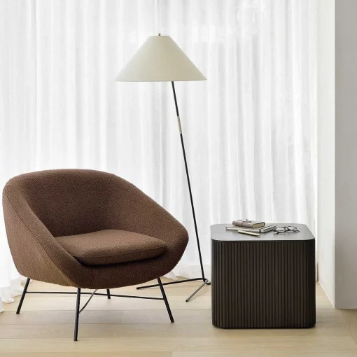 Barrow Lounge Chair, Copper
