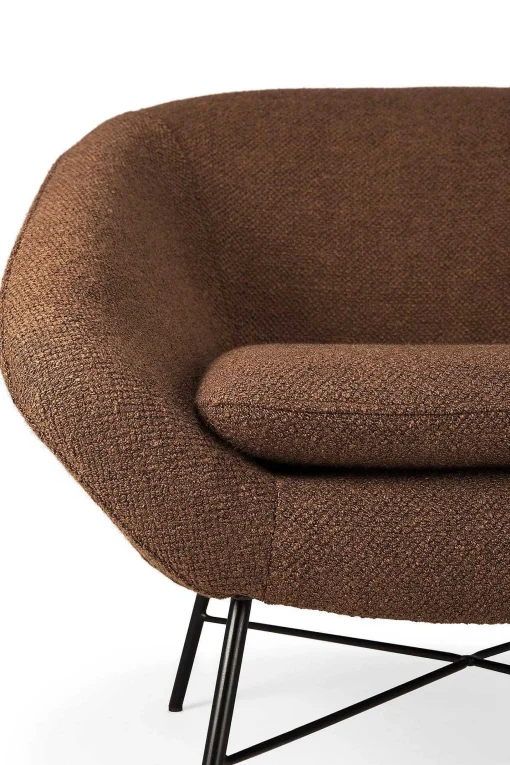 Barrow Lounge Chair, Copper