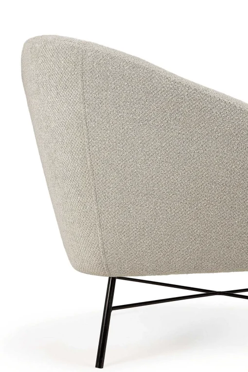 Barrow Lounge Chair, Off White