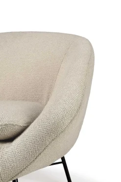 Barrow Lounge Chair, Off White