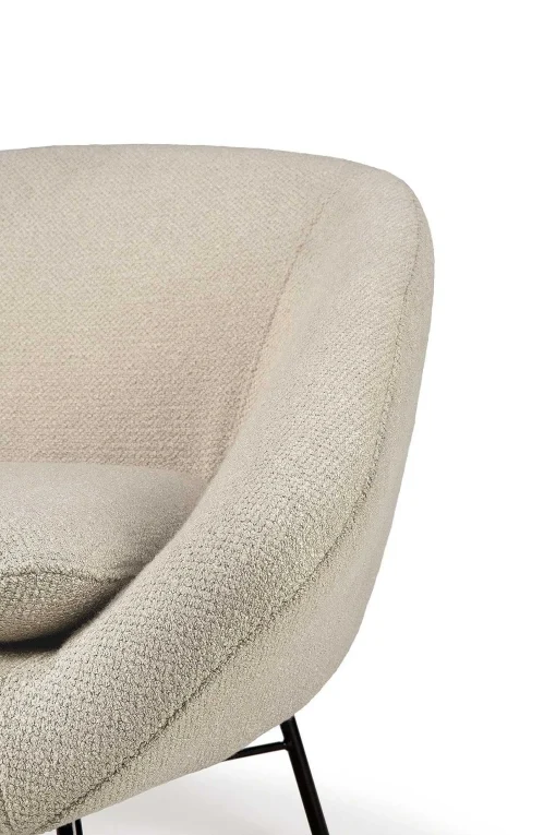 Barrow Lounge Chair, Off White