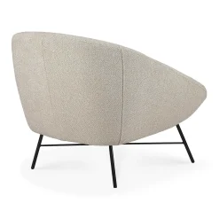 Barrow Lounge Chair, Off White