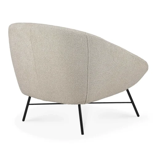 Barrow Lounge Chair, Off White