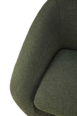 Barrow Lounge Chair, Pine Green