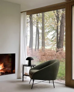 Barrow Lounge Chair, Pine Green