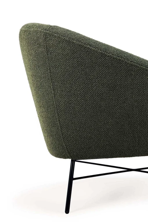 Barrow Lounge Chair, Pine Green