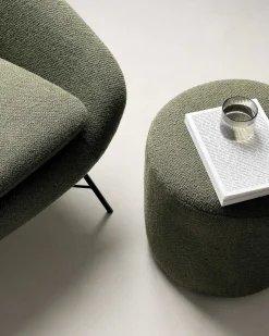Barrow Lounge Chair, Pine Green