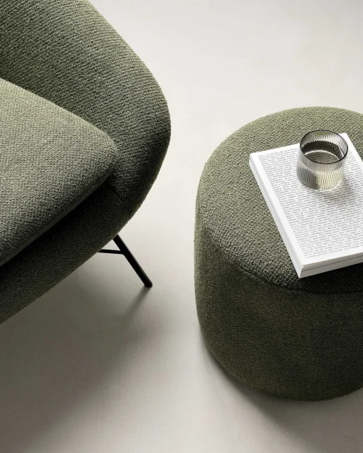 Barrow Lounge Chair, Pine Green