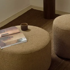 Barrow Pouf, Ginger, 23.5