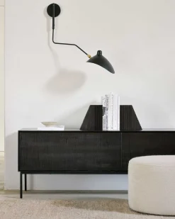 Barrow Pouf, Off White, 23.5"