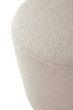 Barrow Pouf, Off White, 15.5"