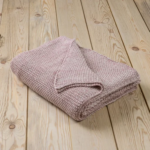 Belmont Marled Throw, Pink^Be Home Best Sale