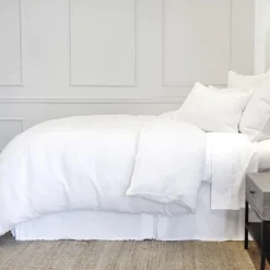 Blair Queen Duvet Cover, White^Be Home Best Sale