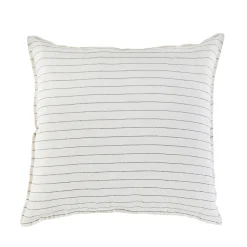 Blake Euro Sham, Cream & Grey^Be Home Shop